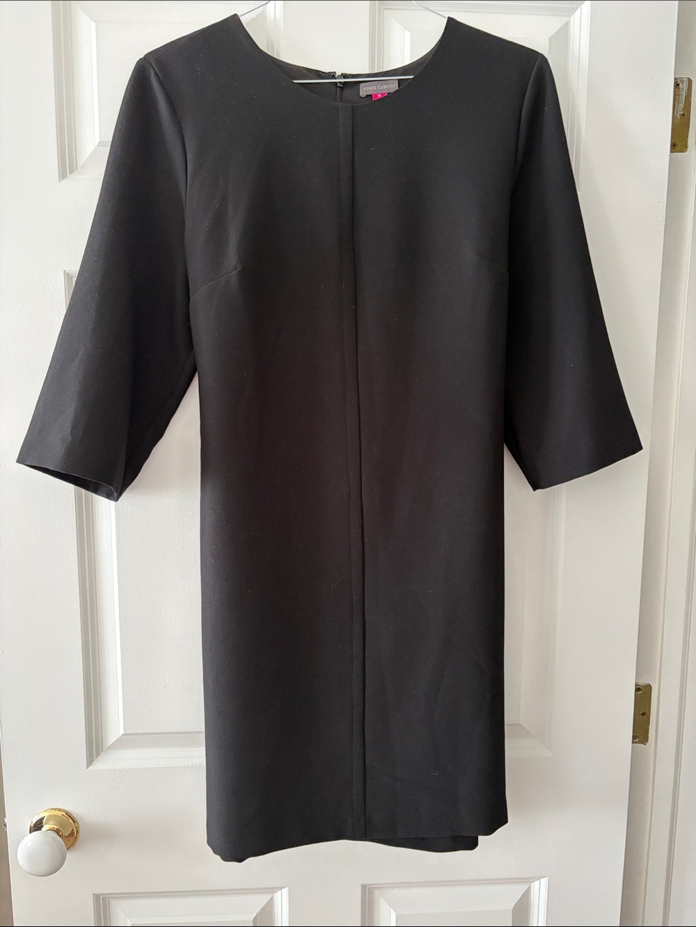 Vince Camuto Classic Black Shift Dress